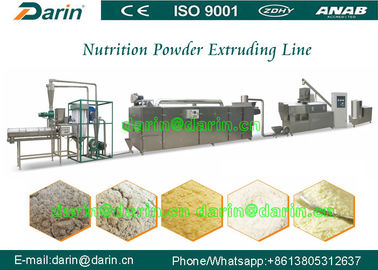 सीई आईएसओ प्रमाणित के साथ जुड़वां पेंच extruder बच्चे दूध चावल पाउडर बनाने की मशीन