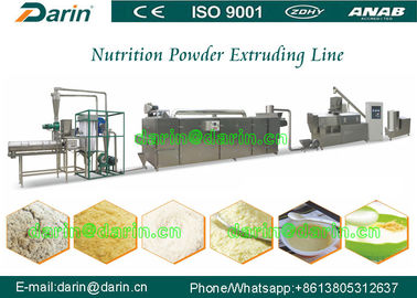 पूरी तरह से स्वचालित पोषण पाउडर खाद्य Extruder मशीन, चावल extruder मशीन