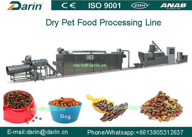 कुत्ते / बिल्ली / मछली, कुत्ते के भोजन की मशीन के लिए वंशावली पालतू खाद्य Extruder