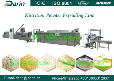 पोषण शिशु चावल पाउडर खाद्य एक्सट्रूजिंग मशीन / उत्पादन लाइन