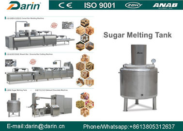 पफेड चावल केक मशीन 300 ~ 500 किलो प्रति घंटे क्षमता 2017 सीमेंस टच स्क्रीन