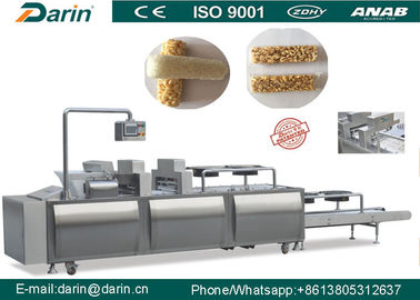 खाद्य ग्रेड पफेड चावल अनाज बार बनाने की मशीन 100 ~ 200 किलो प्रति घंटे