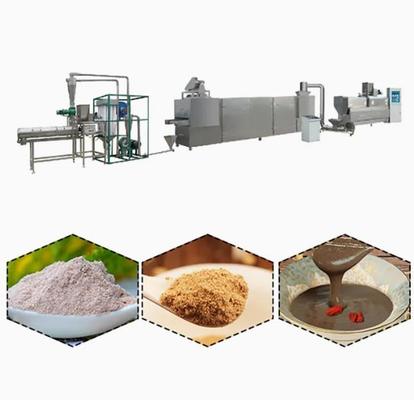 पोषण अनाज पाउडर, पोषण चावल पाउडर, दूध बेबी खाद्य निर्माता मशीन