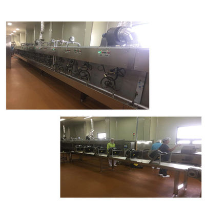 स्टेनलेस स्टील डॉग खाद्य विनिर्माण उपकरण पालतू बिस्किट उत्पादन