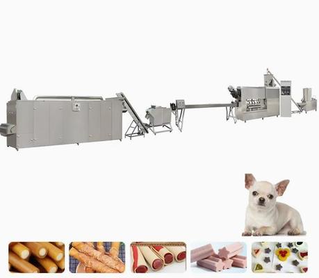 एकल पेंच 250 किलो / घंटा 35KW पालतू पशु उपचार मशीन