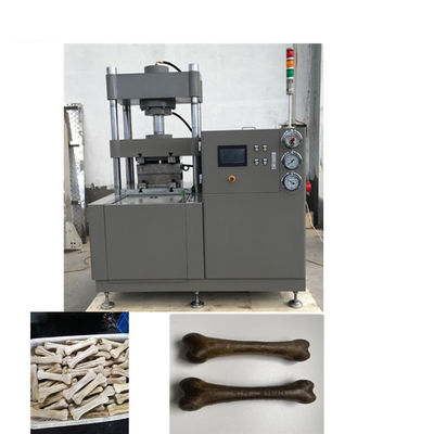 डॉग के लिए हाई स्ट्रेंथ हाइड्रोलिक पेट फूड प्रोडक्शन लाइन रॉहाइड / बोन प्रेसिंग