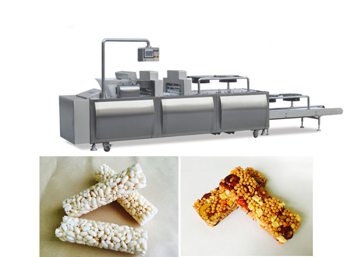 पफेड चावल केक मशीन 300 ~ 500 किलो प्रति घंटे क्षमता 2017 सीमेंस टच स्क्रीन