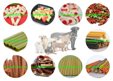 मल्टी आकार के कुत्ता खाद्य Extruder उपकरण / सूखी कुत्ते खाद्य मशीन बनाना
