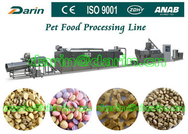 150 किलोग्राम / एच - 500 किग्रा / एच सूखी पालतू कुत्ते खाना बनाने की मशीन, कुत्ते के भोजन extruder