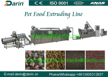 डरिन सीई आईएसओ प्रमाणित कुत्ते फ़ीड Extruder मशीन / प्रसंस्करण लाइन