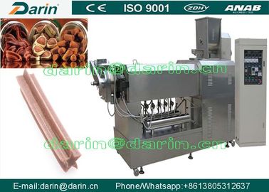 डार्इन फीड गोली उत्पादन लाइन / एकल भाड़ Extruder कुत्ता खाद्य निर्माता मशीन