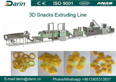 उच्च गुणवत्ता 3 डी चर्बी खाद्य मशीन / नाश्ते खाद्य Extruder मशीन