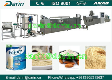 पोषण अनाज पाउडर, पोषण चावल पाउडर, दूध बेबी खाद्य निर्माता मशीन