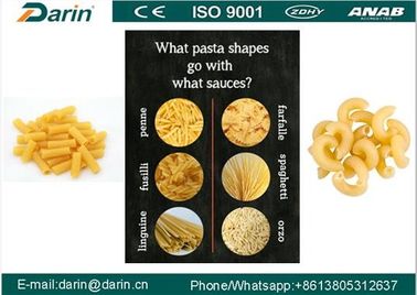 सीई प्रमाणित मकारोनी / पास्ता / स्पेगेटी मशीन बनाना / छोटे पास्ता उत्पादन लाइन