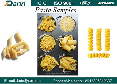 सीई प्रमाणित स्वचालित इटली पास्ता / मैकरोनी उत्पादन लाइन क्षमता 250kg प्रति घंटे के साथ