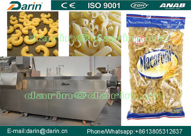 पूरी तरह से स्वचालित मकारोनी उत्पादन लाइन, पास्ता मकई मशीन / इक्विपमेंट