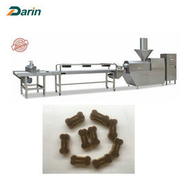 100 प्राकृतिक झटके पालतू खाद्य उत्पादन लाइन चिकन स्तन पालतू पशु खाद्य मशीन SUS 304 व्यवहार करता है
