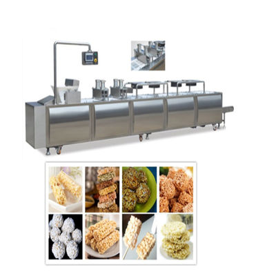 स्टेनलेस स्टील ग्रैनोला बार बनाने की मशीन झाड़ू मक्का के लिए