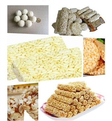 स्टेनलेस स्टील ग्रैनोला बार बनाने की मशीन झाड़ू मक्का के लिए