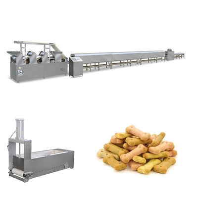 स्टेनलेस स्टील डॉग बिस्किट बनाने की मशीन पालतू बिस्किट उत्पादन