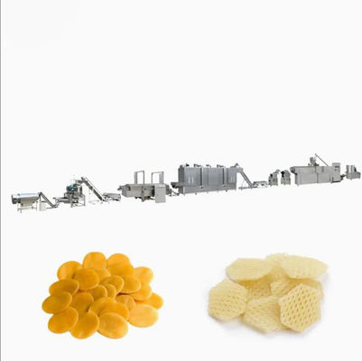 फ्राइड एक्सट्रूडेड 3 डी पेलेट स्नैक एक्सट्रूडर मशीन सीई के साथ