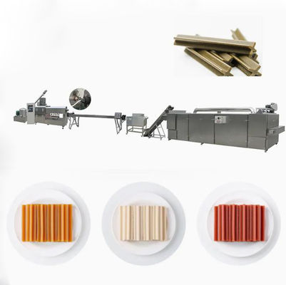 पालतू जानवरों के लिए ट्विस्ट सेमी मॉइस्ट डॉग फूड एक्सट्रूडर / स्नैक / चबाने