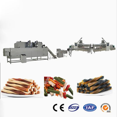 पालतू जानवरों के लिए ट्विस्ट सेमी मॉइस्ट डॉग फूड एक्सट्रूडर / स्नैक / चबाने