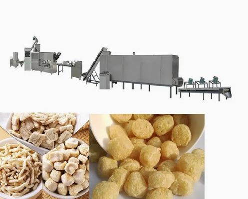 टेक्सचर्ड सोया एक्सट्रूडर मशीन प्रोसेसिंग लाइन सीई स्वीकृत 150kg/घंटा के साथ