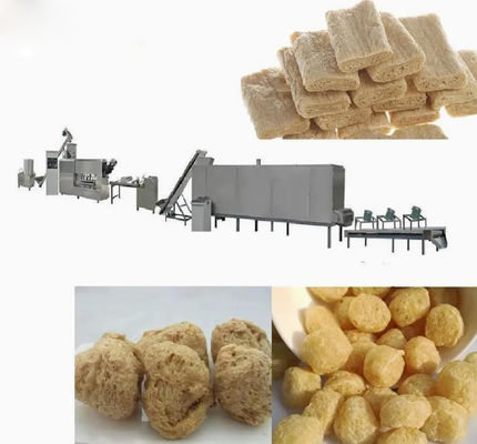 टेक्सचर्ड सोया एक्सट्रूडर मशीन प्रोसेसिंग लाइन सीई स्वीकृत 150kg/घंटा के साथ