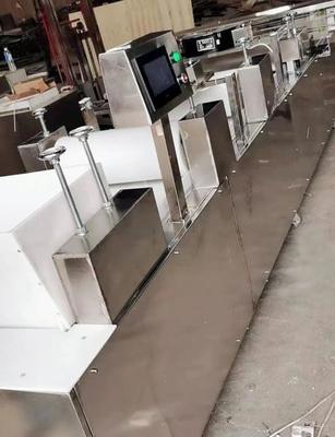 MK-75 SUS304 खाद्य ग्रेड तिल पट्टी / मूंगफली कैंडी काटने की मशीन