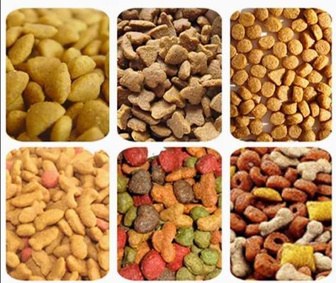 डीजीपी 65 स्वचालित स्टेनलेस स्टील कुत्ता भोजन extruding मशीन / सूखी पालतू भोजन प्रसंस्करण लाइन