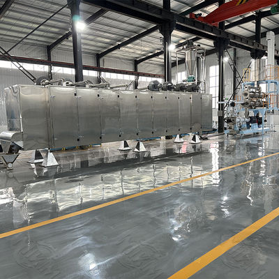 विभिन्न आकार की बिल्ली फ़ीड गोली एक्सट्रूडर मशीनरी पूरी तरह से स्टेनलेस स्टील 304