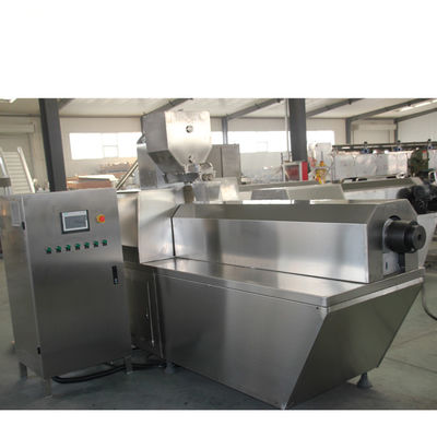 मकई पफ स्नैक फूड एक्सट्रूडर मशीन डबल स्क्रू स्टेनलेस स्टील