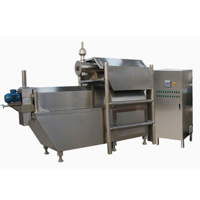 प्याज की अंगूठी / कोर भरा हुआ भोजन के लिए मकई चावल गेहूं खाद्य Extruder पफ स्नैक मशीन