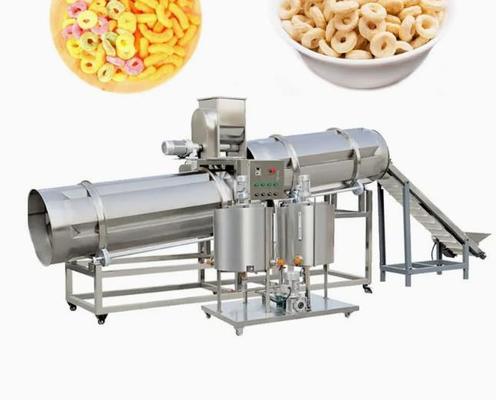 बिग क्षमता मकई नाश्ता पफ Extruder मशीन खाद्य उत्पादन लाइन