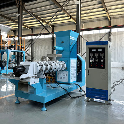 टिकाऊ डॉग फूड मशीनरी, फिश फीड एक्सट्रूडर मशीन स्टेनलेस स्टील