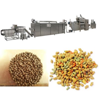 कम बिजली फ्लोटिंग फिश फीड एक्सट्रूडर प्रोसेसिंग लाइन सीई / आईएसओ प्रमाणन