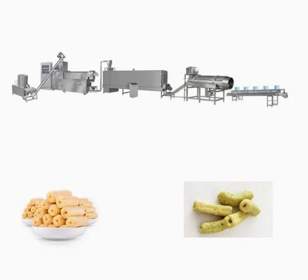 उच्च उपज मध्यम क्षमता मकई पफ नाश्ते extruder मशीन / उपकरण