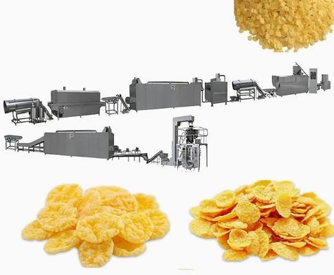 WEG मोटर के साथ स्टेनलेस स्टील पफ स्नैक फूड Extruding मशीन