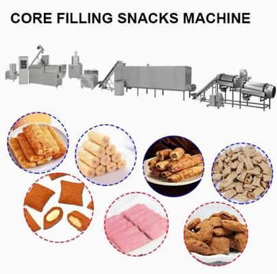 WEG मोटर के साथ स्टेनलेस स्टील पफ स्नैक फूड Extruding मशीन