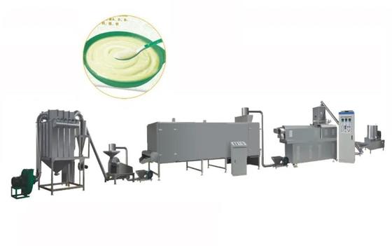 पूरी तरह से स्वचालित पोषण बेबी पाउडर खाद्य Extruder मशीन / बेबी खाना बनाने की मशीन