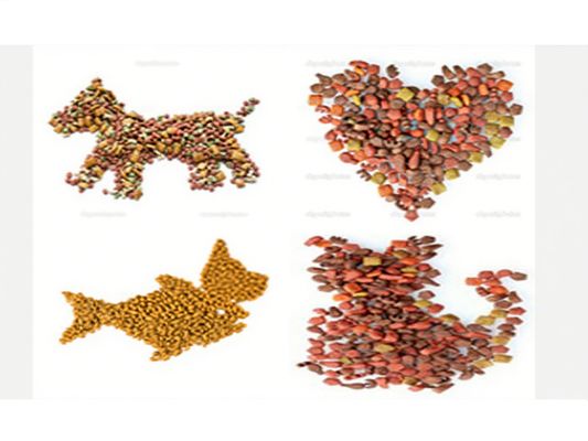 कुत्ते, बिल्ली, मछली के लिए व्यावसायिक पालतू खाद्य Extruder / ट्विन भाड़ Extruder