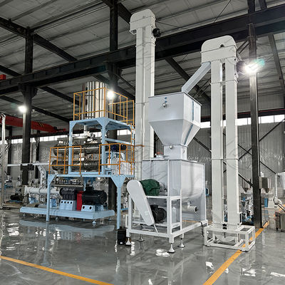 स्वचालित उच्च दक्षता पालतू भोजन मछली फ़ीड एक्सट्रूडर मशीन स्टेनलेस स्टील