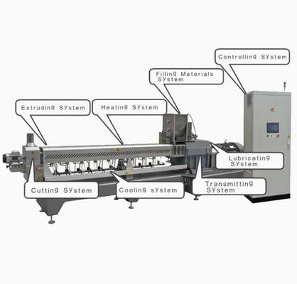 स्वस्थ पोषण पाउडर खाद्य Extruder मशीन / उत्पादन लाइन