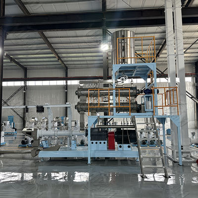 गेहूं, चावल, मकई, defatted सोया आटा पालतू खाद्य Extruder मछली फ़ीड extruder मशीन