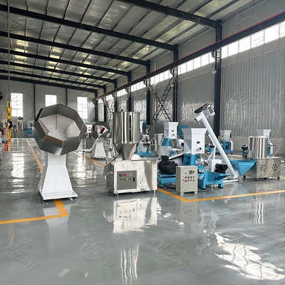 बहुक्रिया स्टेनलेस स्टील पूर्ण स्वचालित पालतू खाद्य Extruder / फ़ीड गोली Extruder