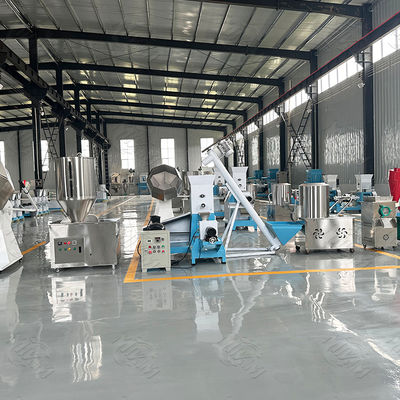 5300 x 1100 x 2300 मिमी सीए प्रमाणित के साथ डॉग फूड पाउडर / पालतू खाद्य निकालना मशीन