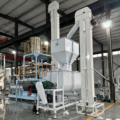 150-200kg/Hr पालतू भोजन एक्सट्रूडर मशीन, मछली फ़ीड एक्सट्रूडर मशीन