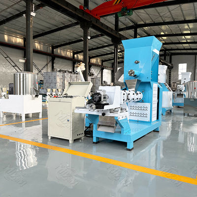 150-200kg/Hr पालतू भोजन एक्सट्रूडर मशीन, मछली फ़ीड एक्सट्रूडर मशीन