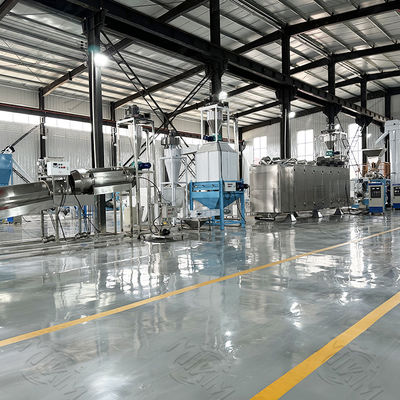 ट्विन स्क्रू पेट फूड एक्सट्रूडर 2 - 5 टन डॉग फूड प्रोसेसिंग उपकरण